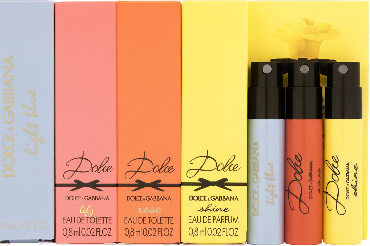 D&G Light Blue Dolce Lily + Rose+Shine EDT 0.8ml Sample  Ghbb Trading 
