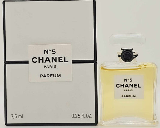Chanel N°5 Parfum 7.5ml Bottle with Box – Authentic Luxury Perfume by Ghbb Trading